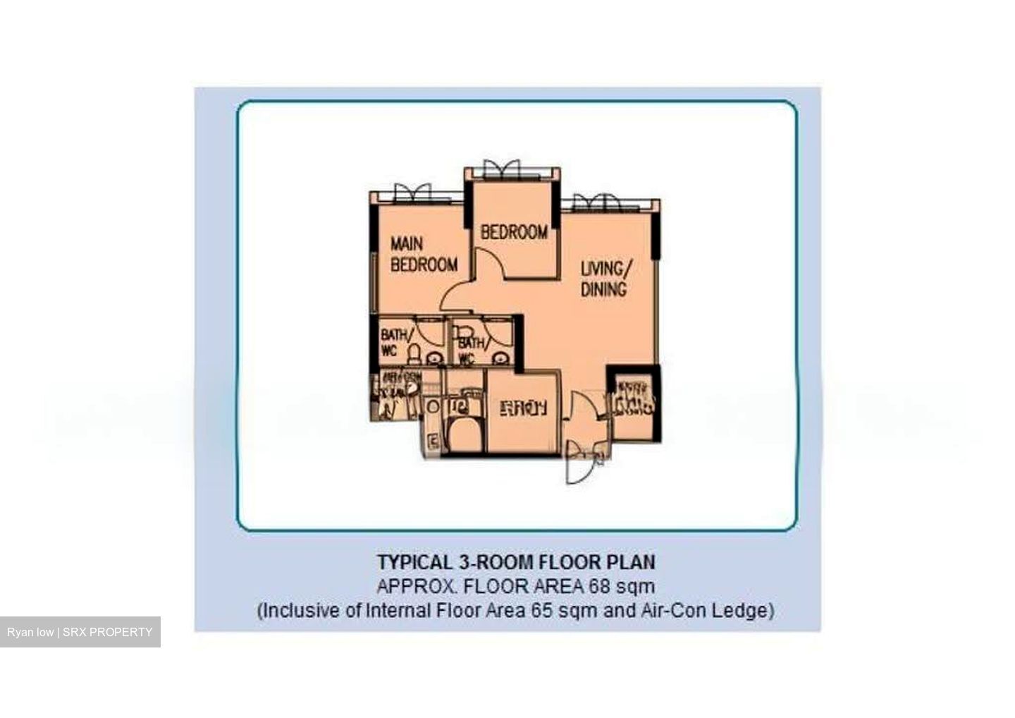 Blk 120A Punggol Edge (Punggol), HDB 3 Rooms #626422991